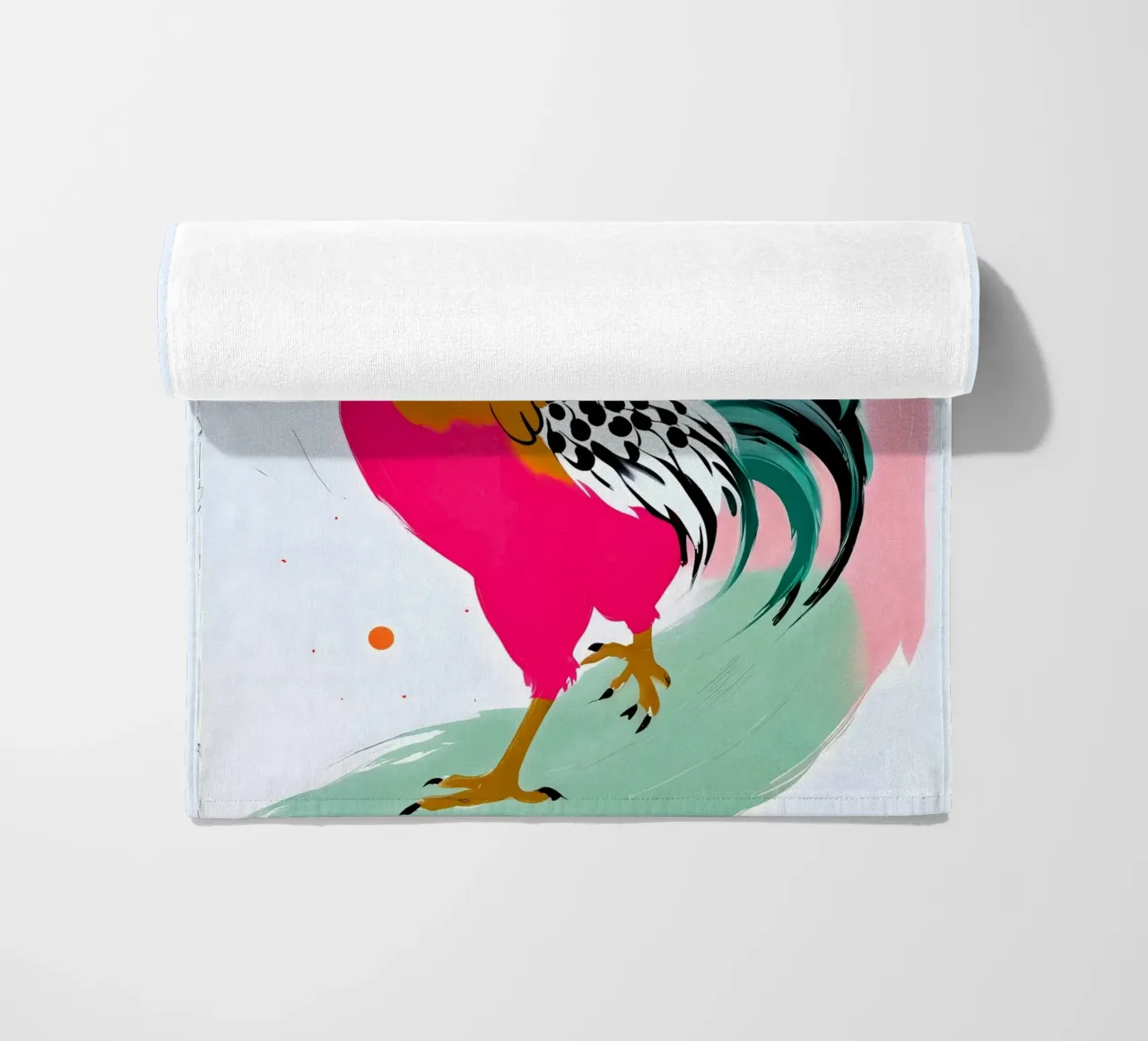 Rooster strandhanddoek van 83oranges.com