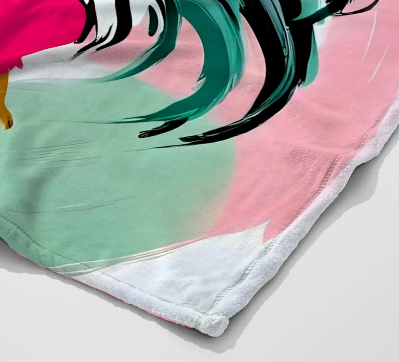 Grid Fleecedecke von 83oranges.com