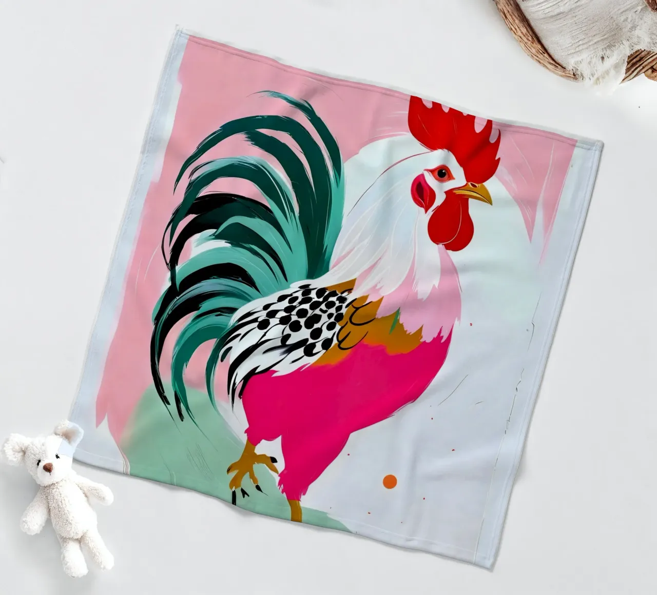 Grid Fleecedecke von 83oranges.com