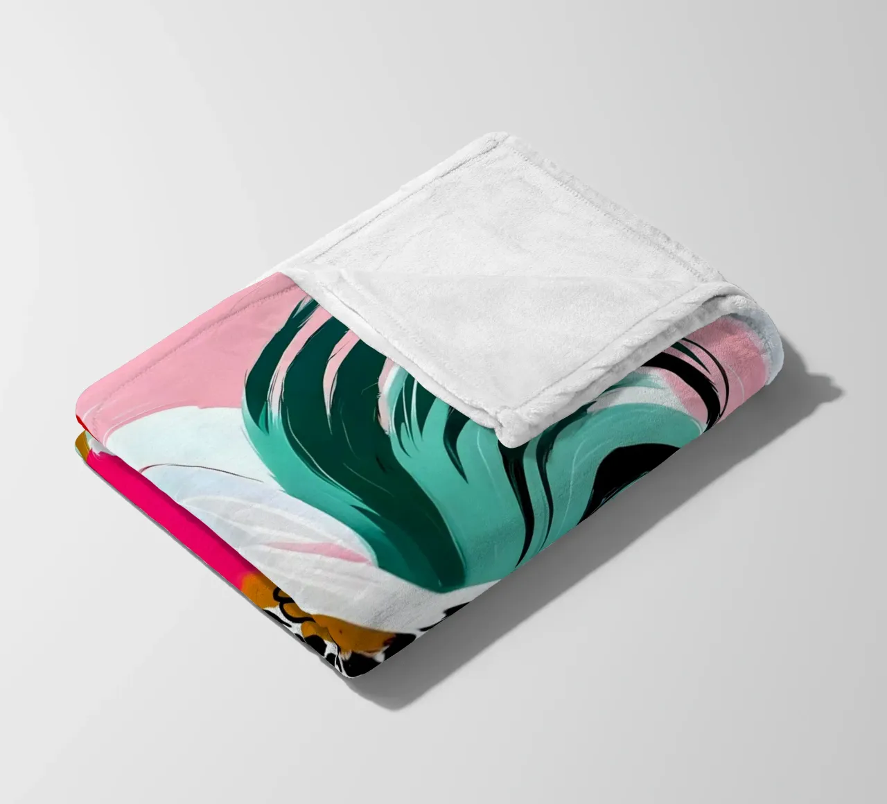 Grid Fleecedecke von 83oranges.com