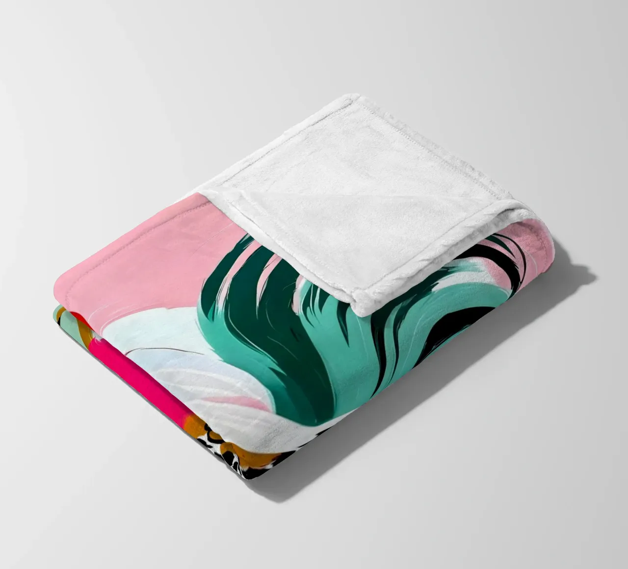 Grid Fleecedecke von 83oranges.com