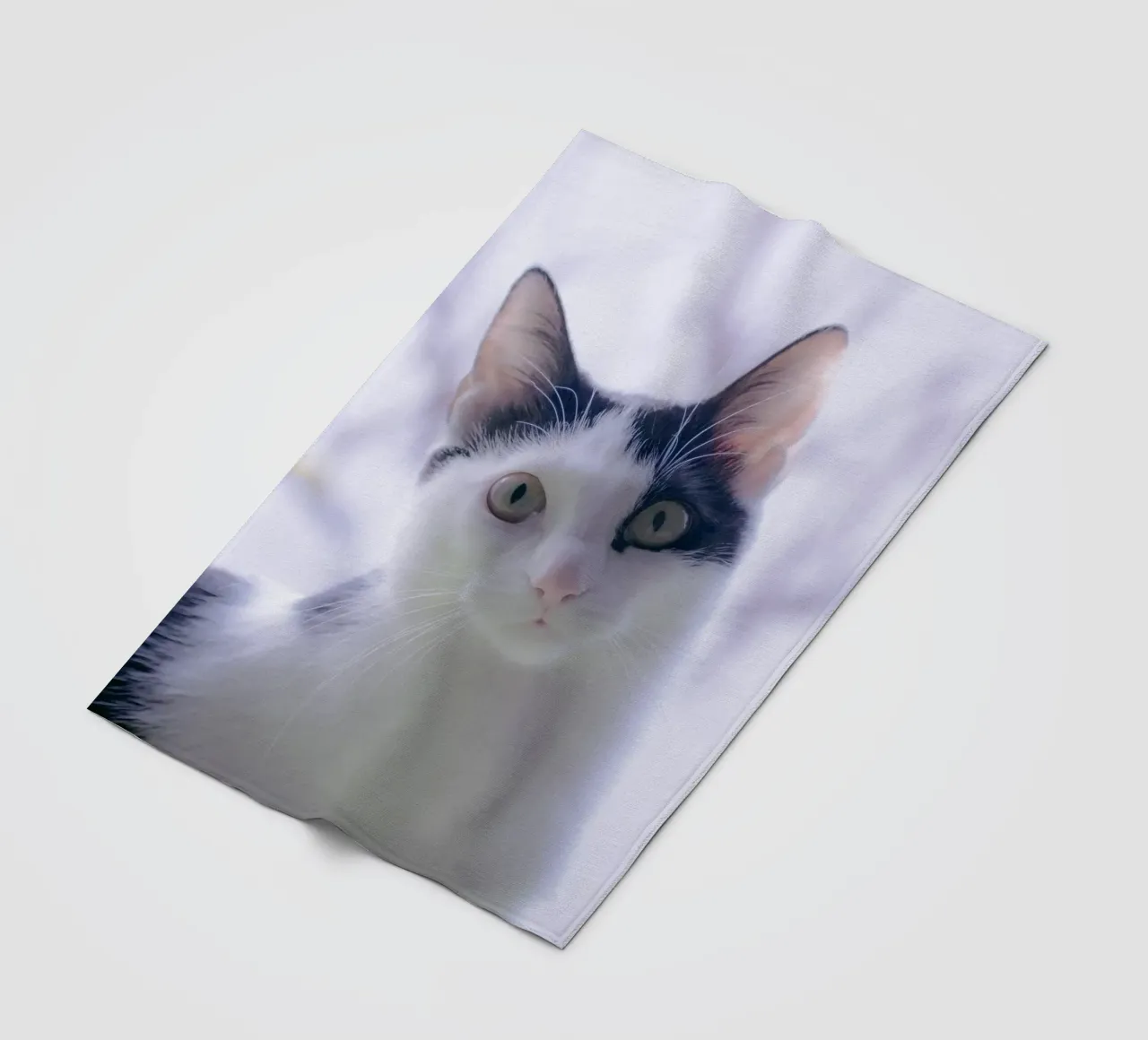 Kleines Kätzchen Fleecedecke von Teresa André