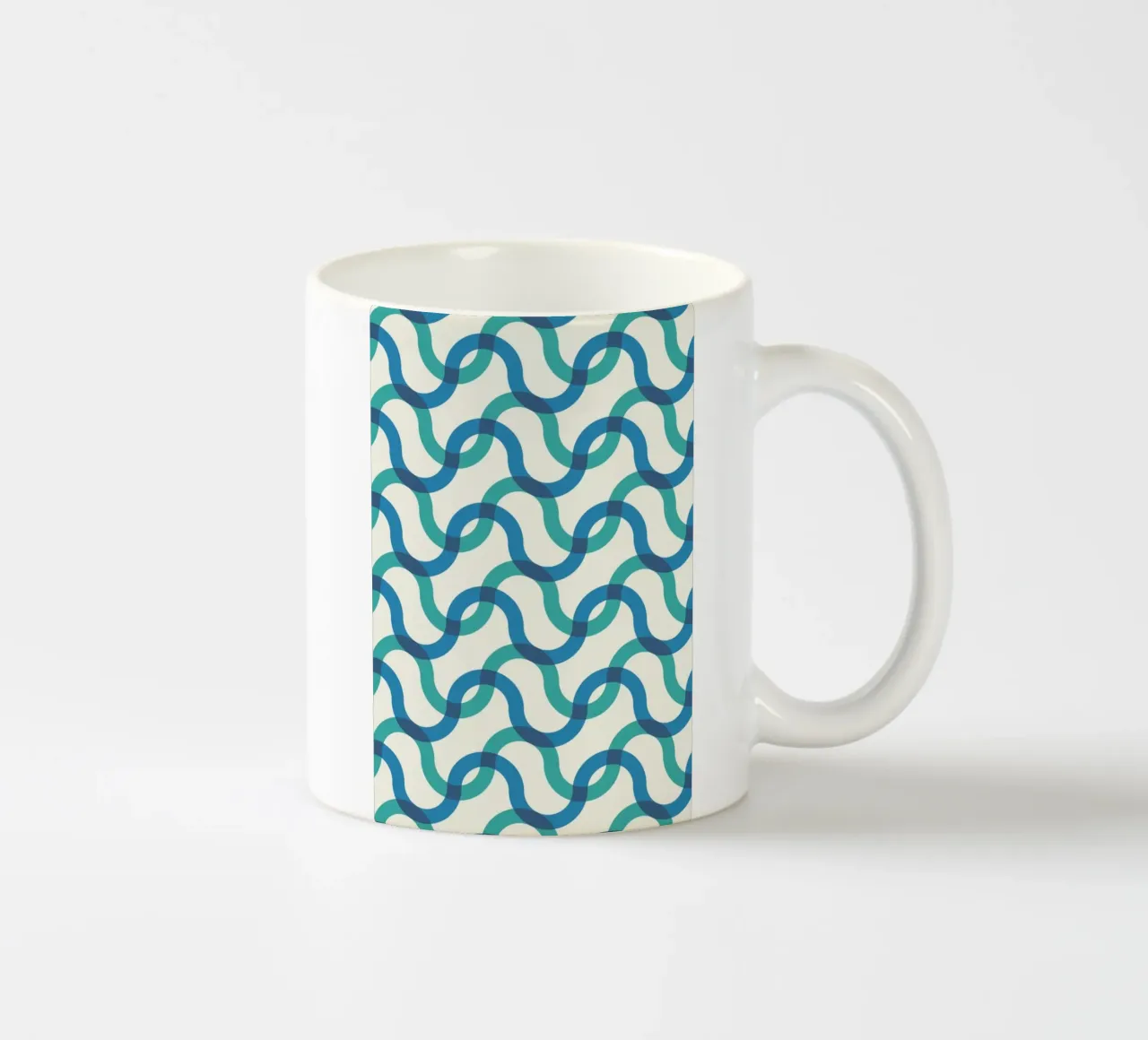 Port de Sóller tazza in ceramica da Bo Lundberg