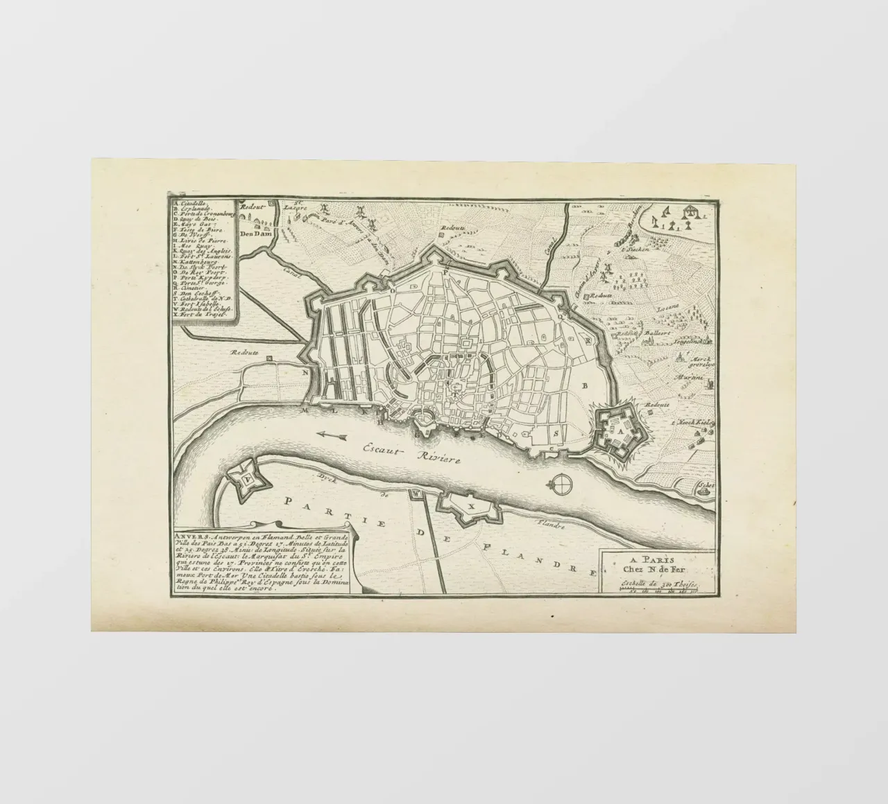 Antwerp,  Belgium, 1726 pellicola backlit da Artokoloro Quint Lox Ltd