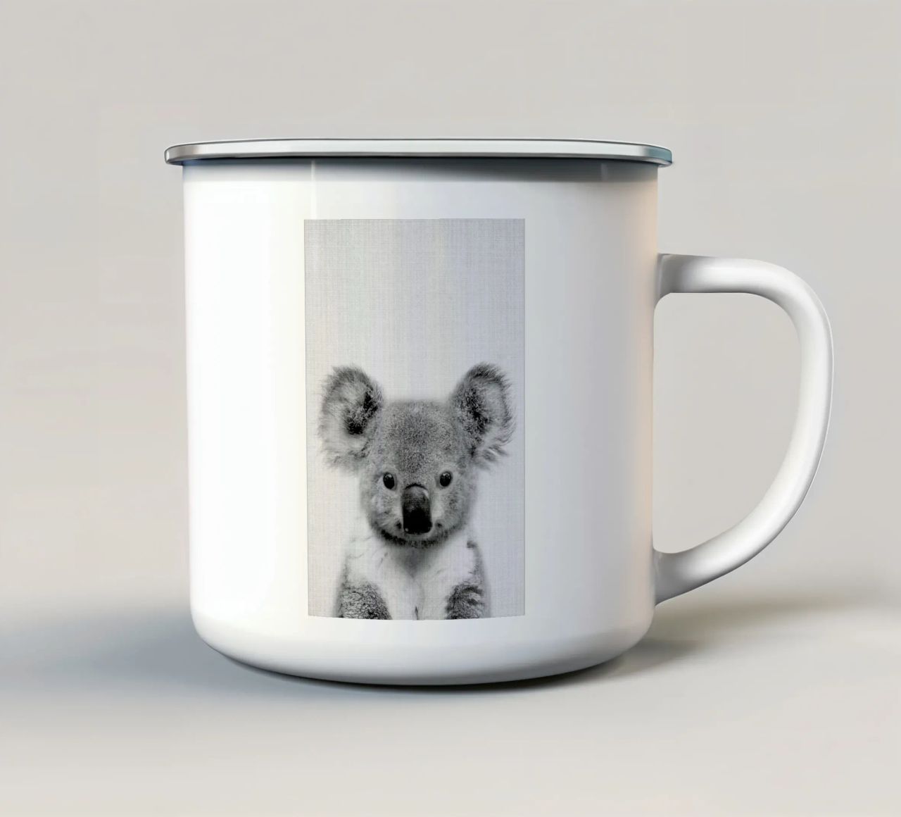 Print 67 tazza in smalto da Lila x Lola