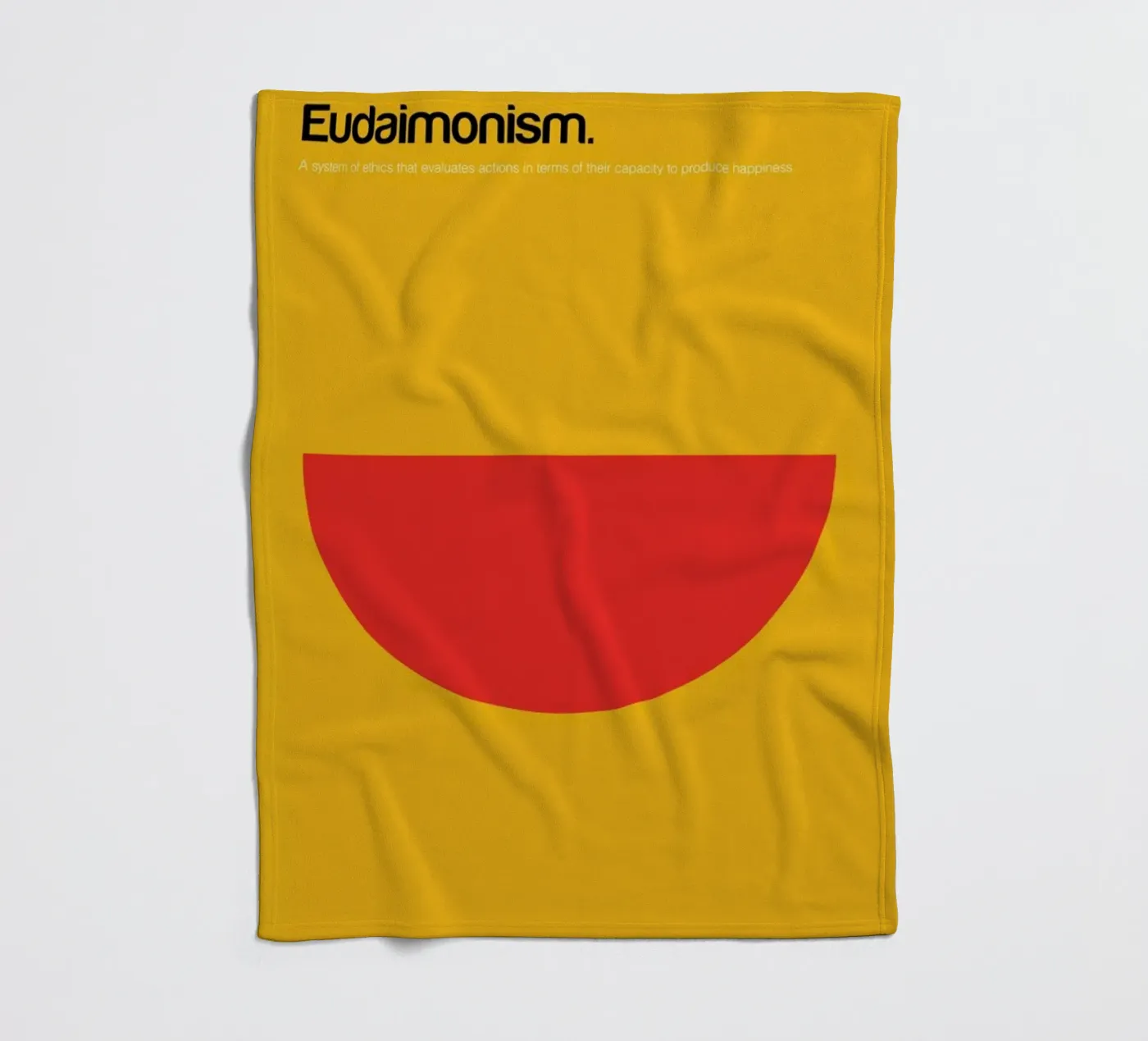 Eudaimonism fleecedeken van Genís Carreras