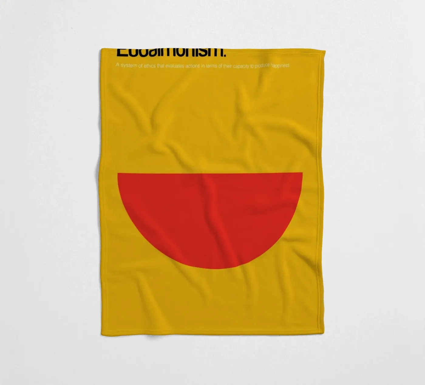 Eudaimonism fleecedeken van Genís Carreras