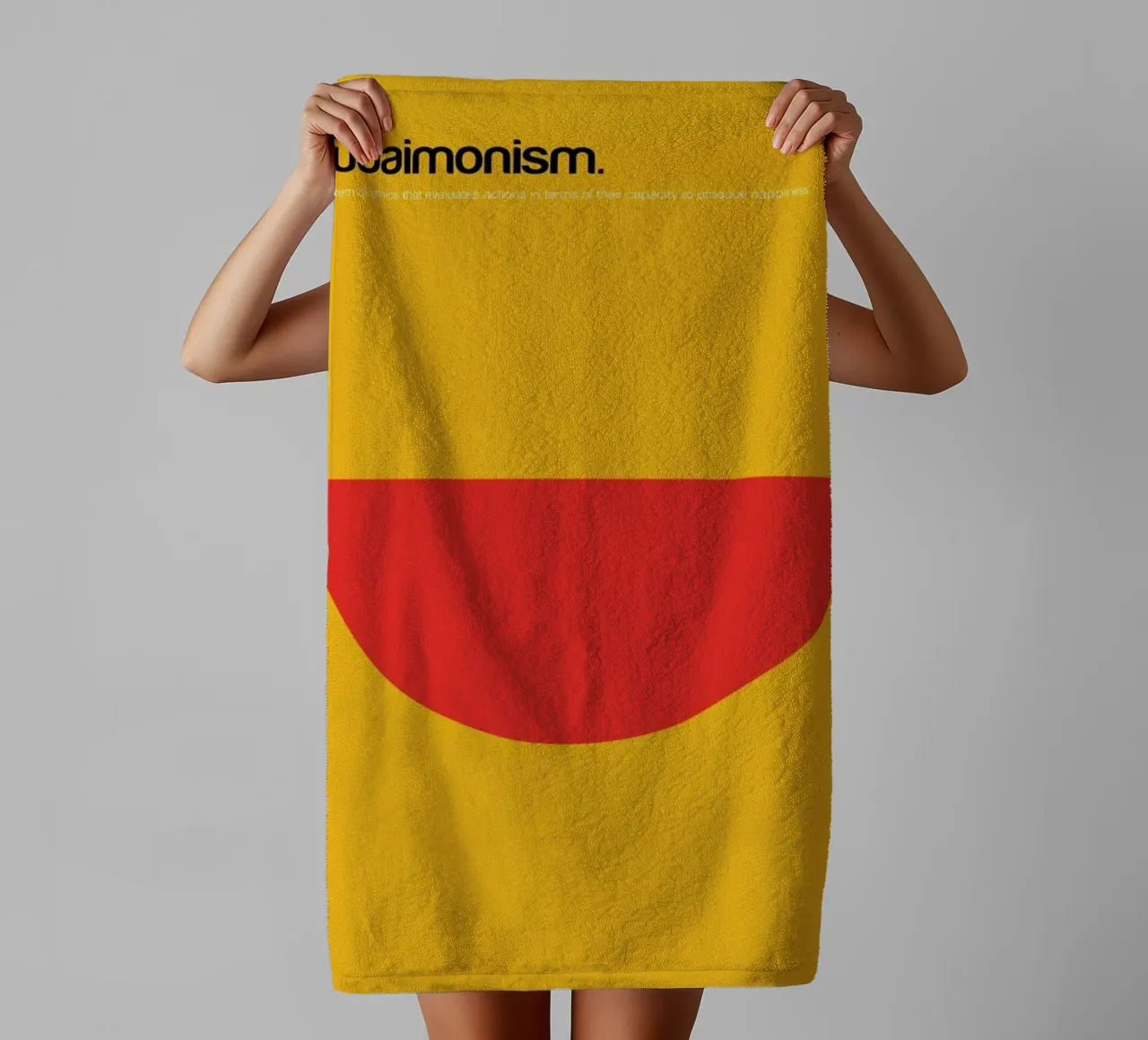 Eudaimonism asciugamano da bagno da Genís Carreras