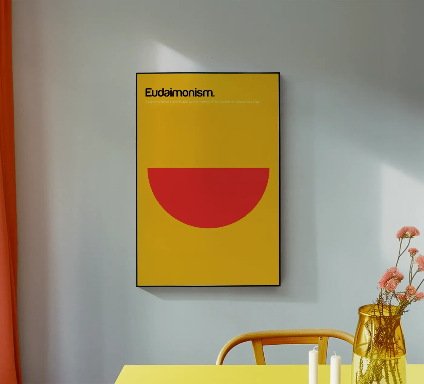 Eudaimonism plexiglass da Genís Carreras