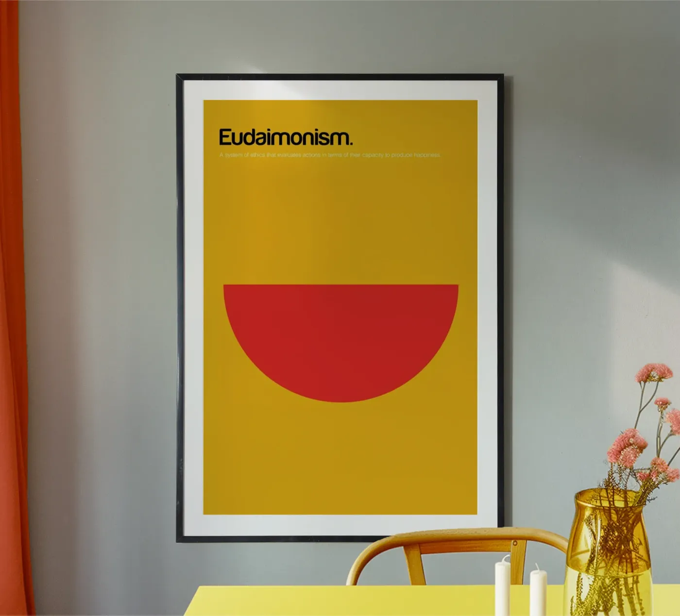 Eudaimonism Poster von Genís Carreras