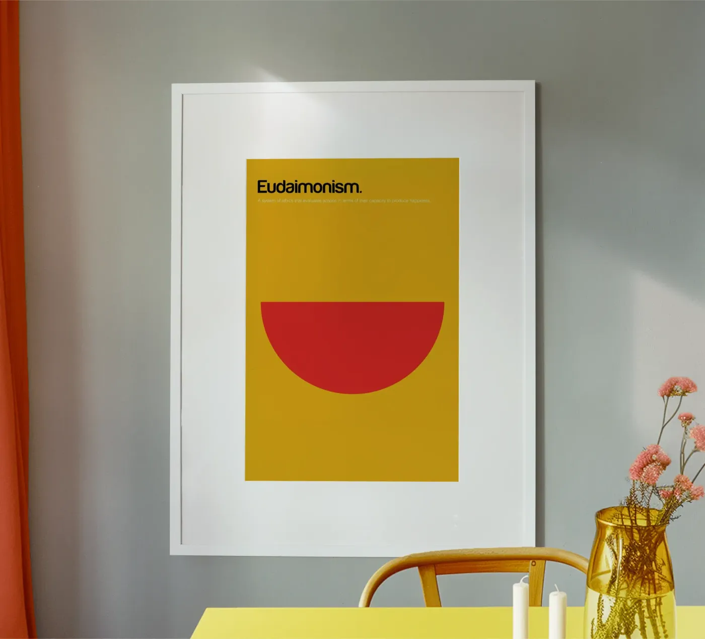 Eudaimonism Poster von Genís Carreras