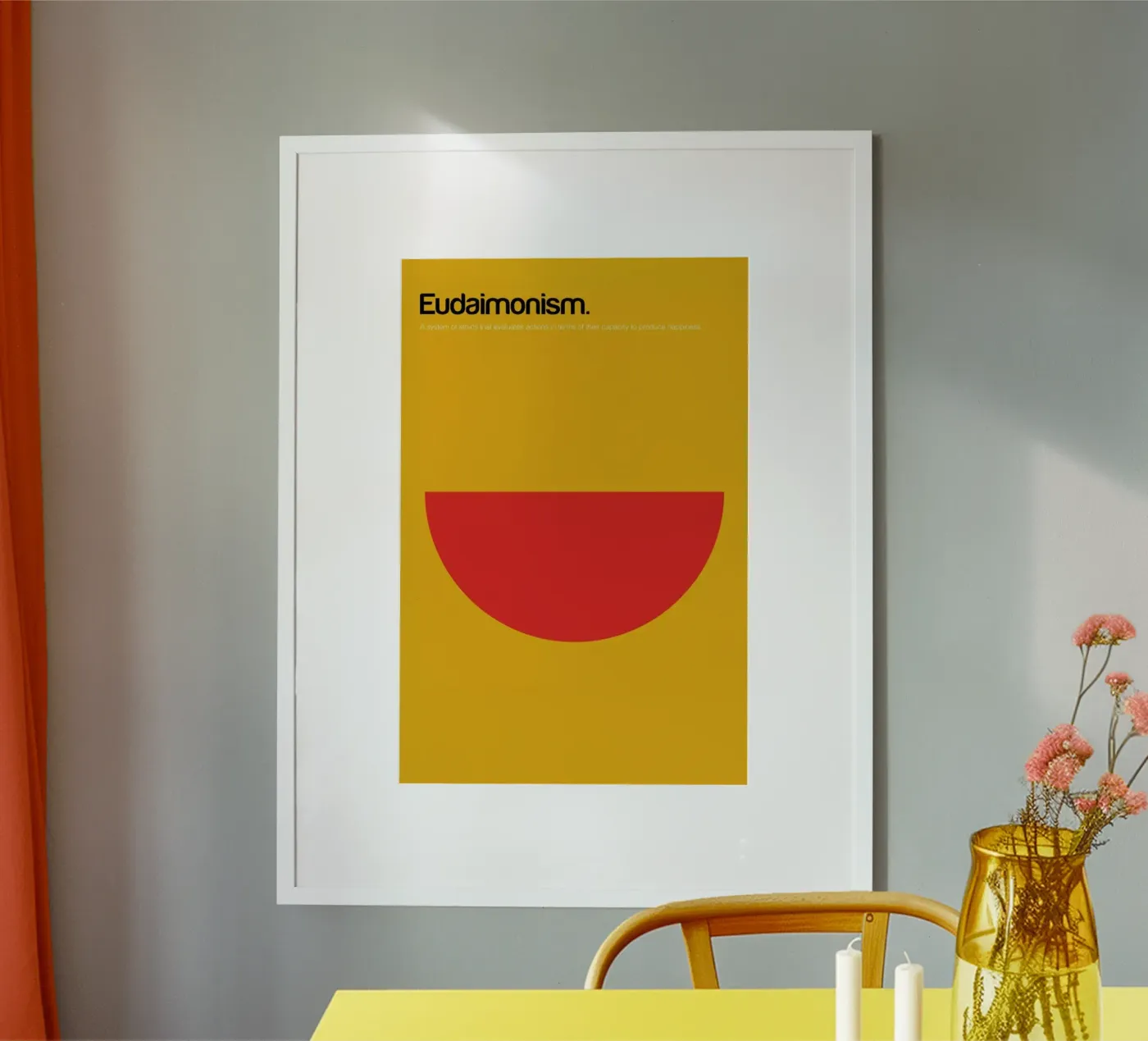 Eudaimonism Poster von Genís Carreras