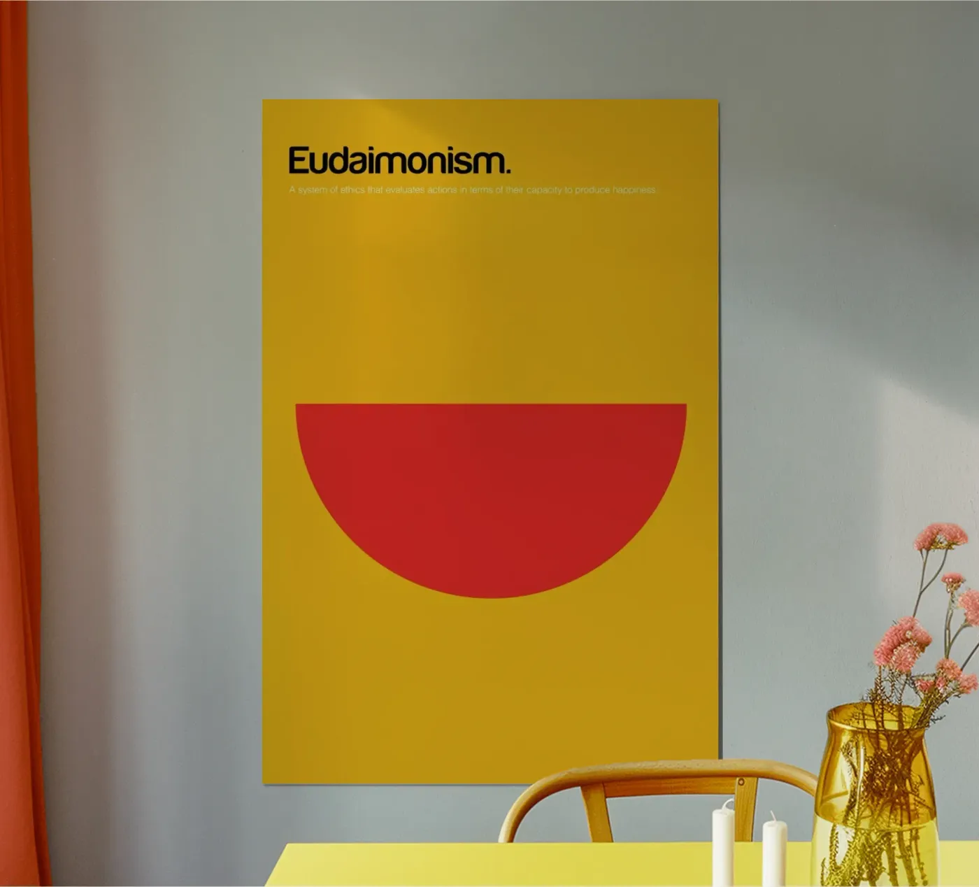 Eudaimonism Poster von Genís Carreras