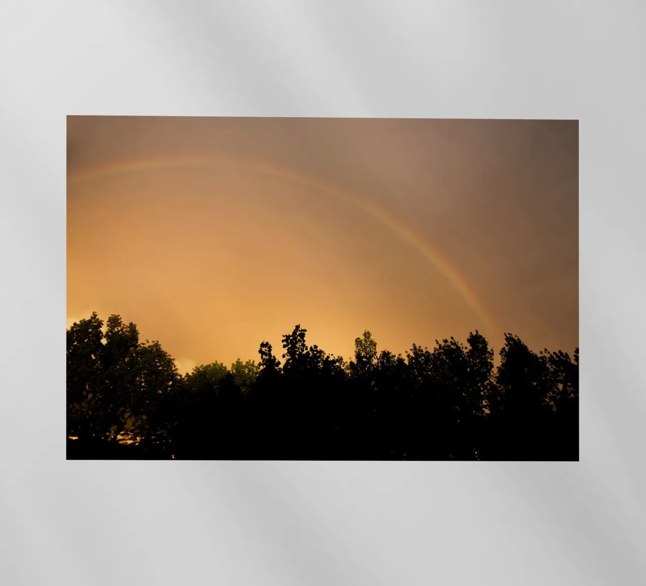 Arcobaleno al tramonto pellicola backlit da Teresa André