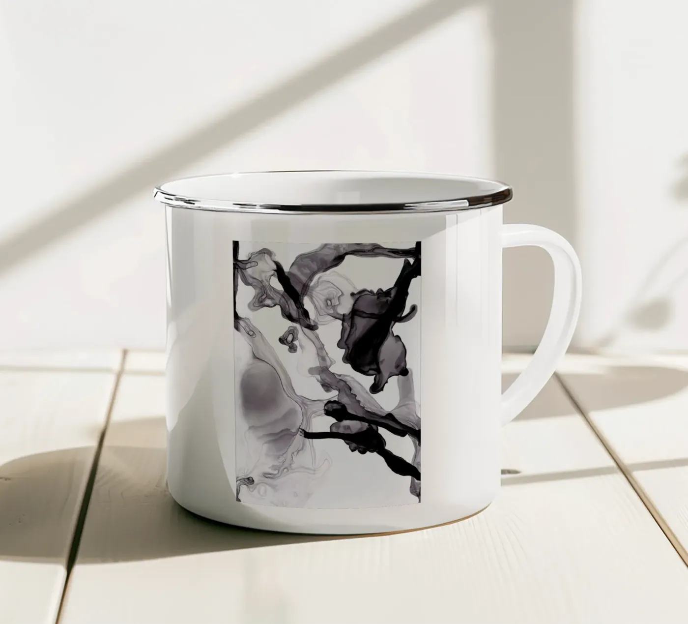 Float 01 enamel mug by Froilein Juno