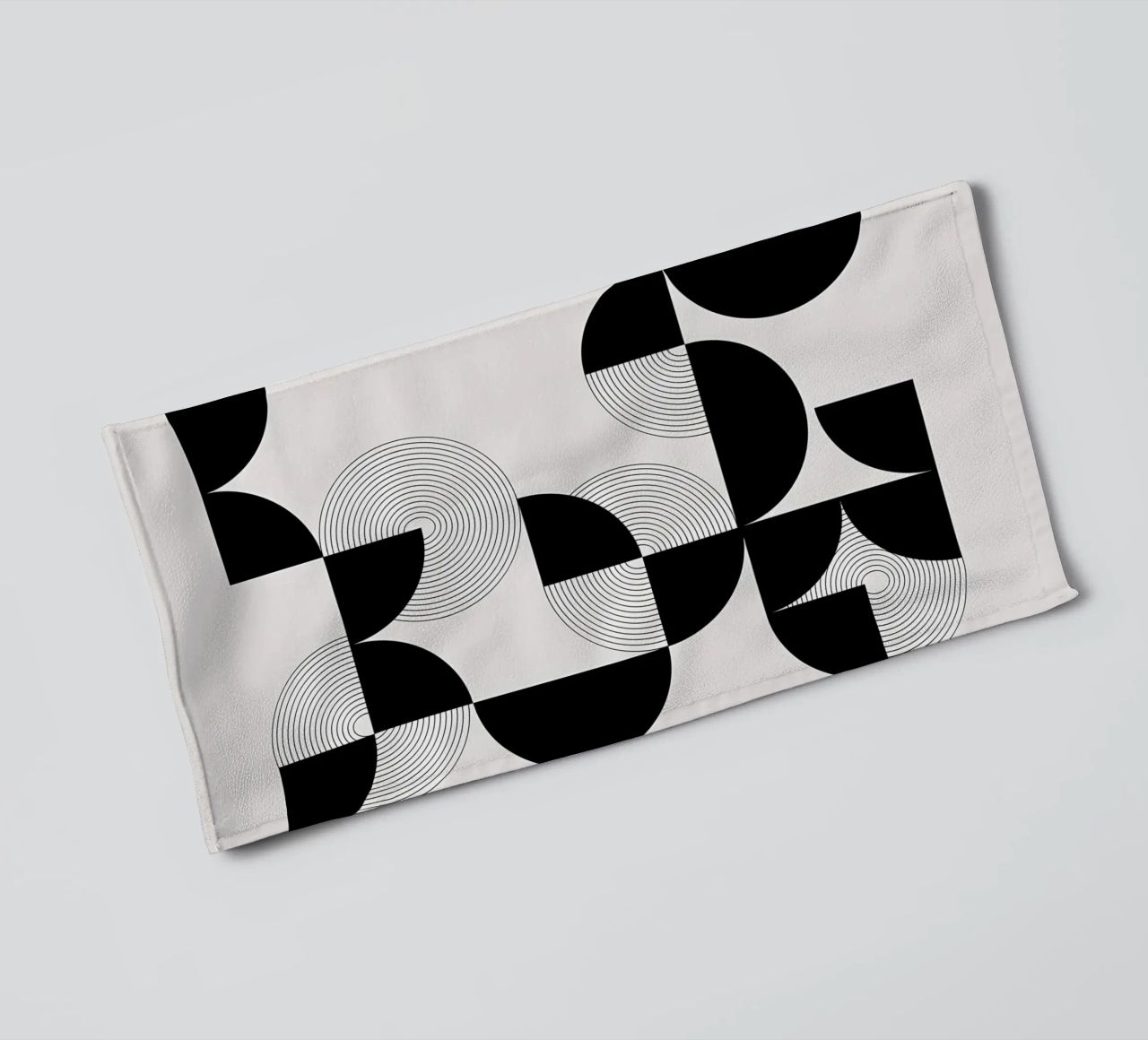 geometrics graph towel by Yeadon