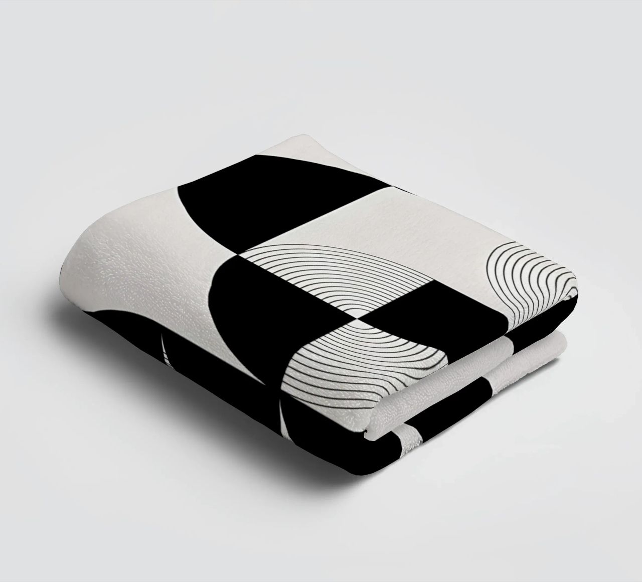 geometrics graph towel by Yeadon