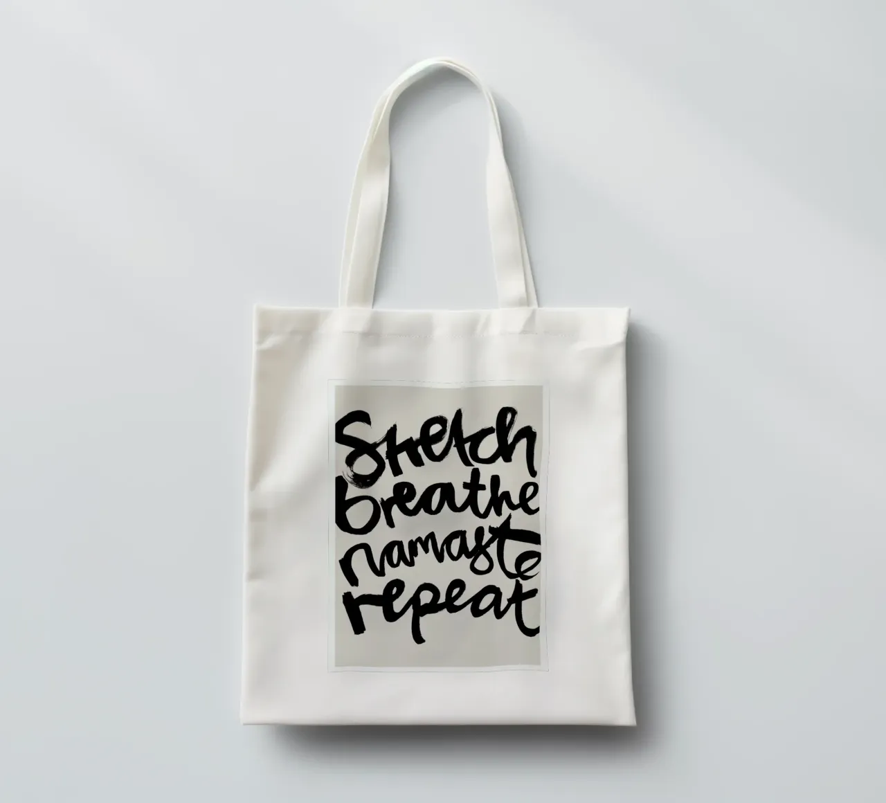 Repeat Black tote bag by Klaus with K