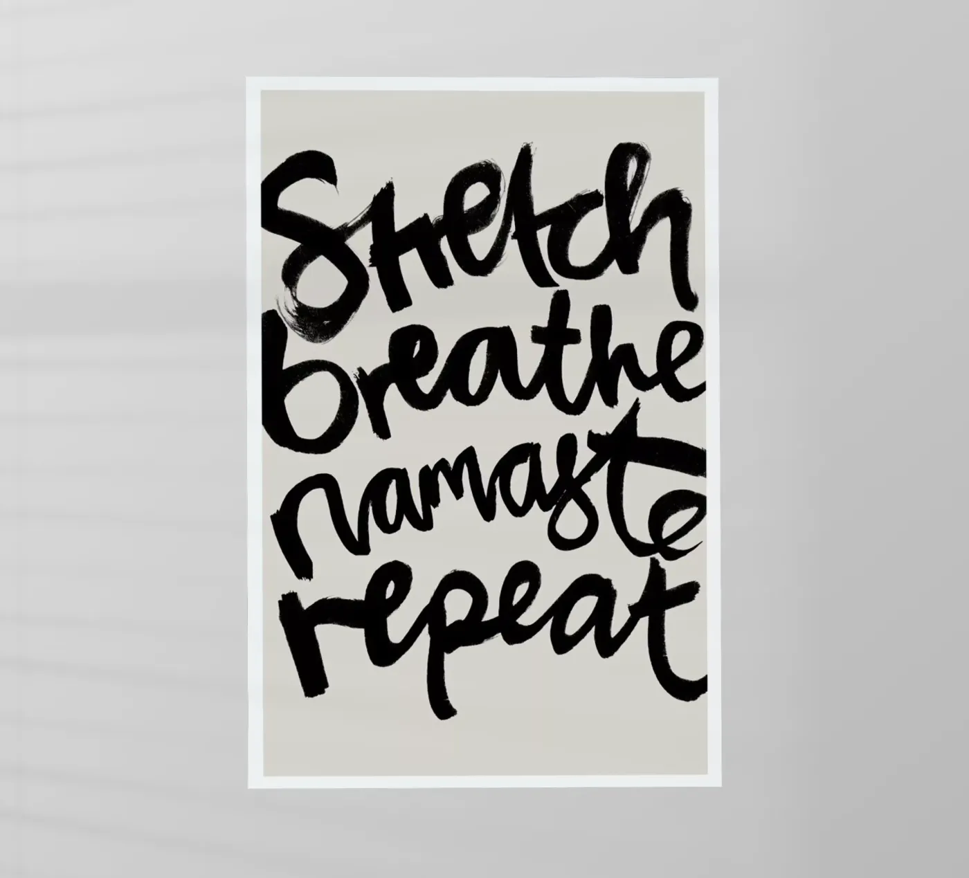 Repeat Black pellicola backlit da Klaus with K