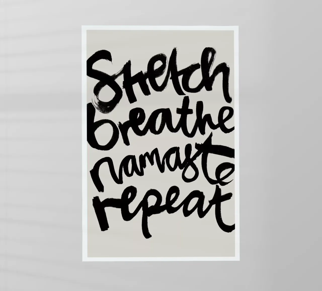 Repeat Black pellicola backlit da Klaus with K