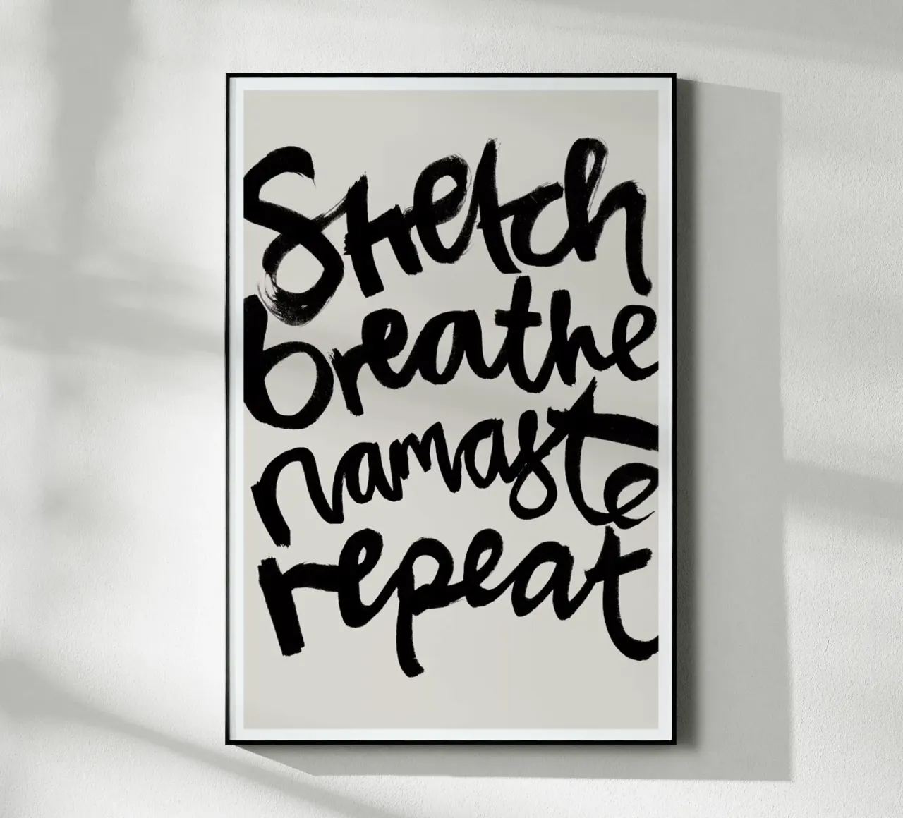 Repeat Black plexiglass da Klaus with K