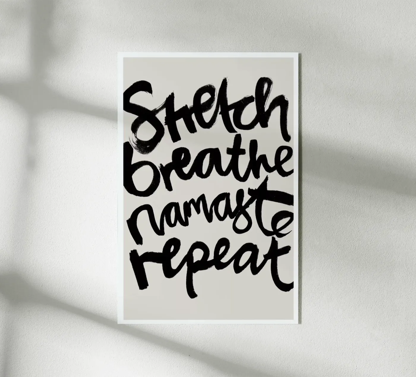 Repeat Black acryl van Klaus with K