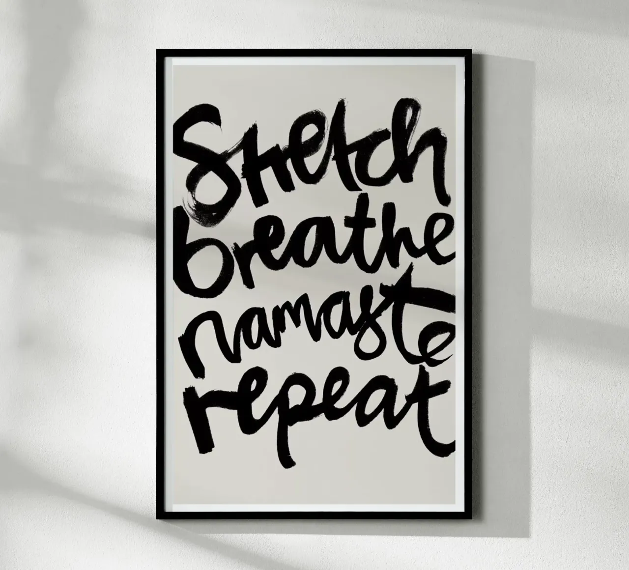 Repeat Black poster da Klaus with K