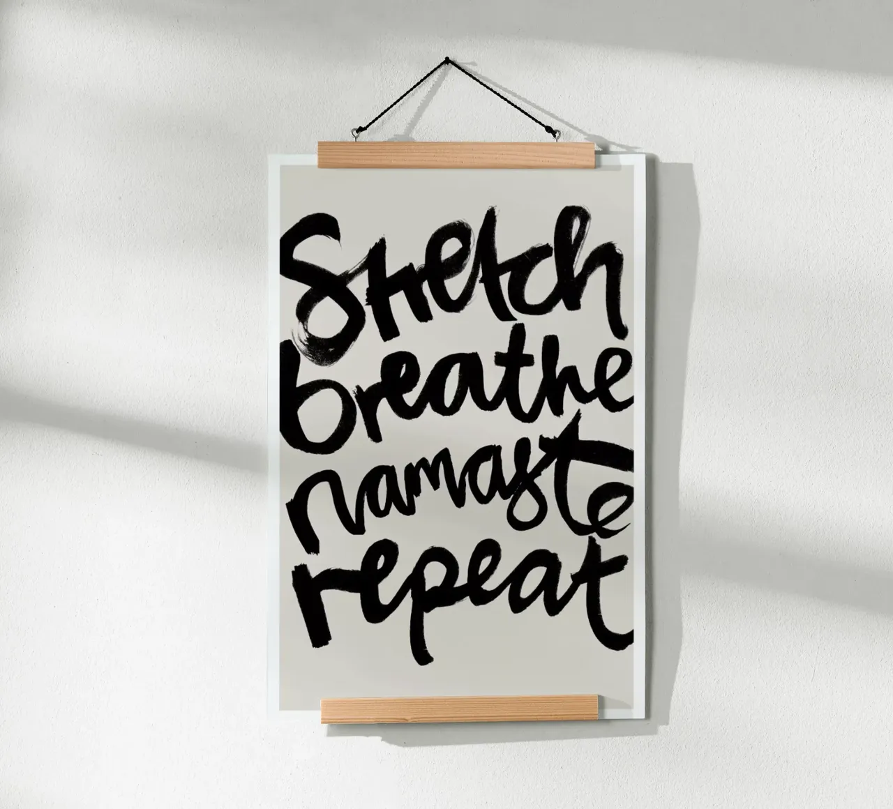 Repeat Black poster da Klaus with K