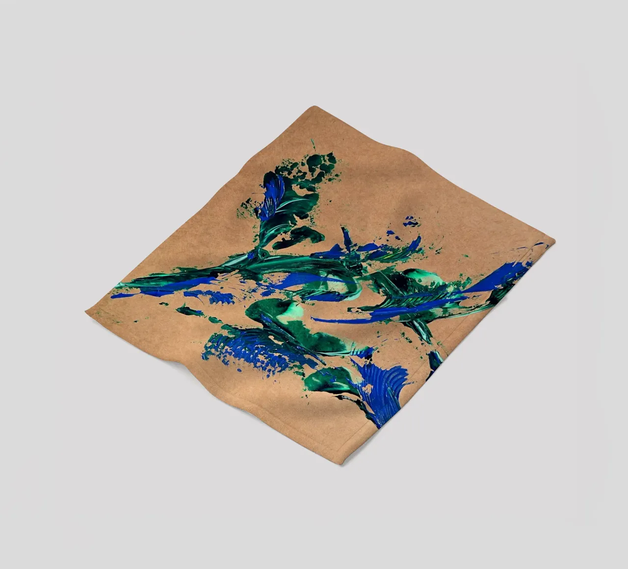 NATURAL STYLE 52 coperta in pile da Thierry Vobmann Abstract painting