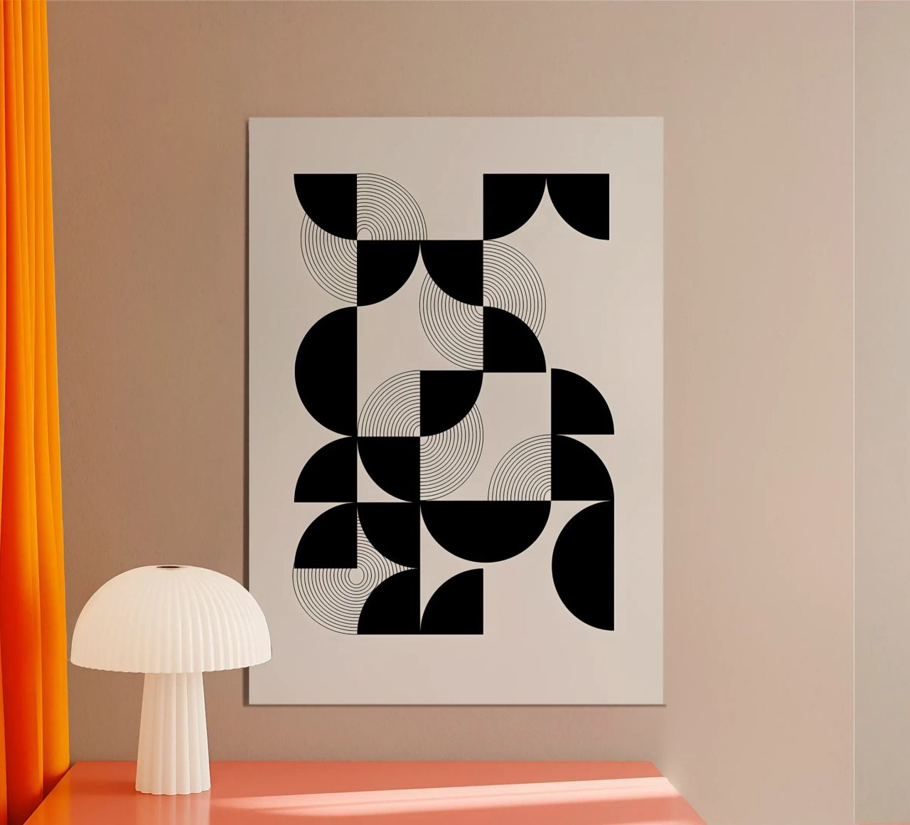 Geometrien Poster von Yeadon