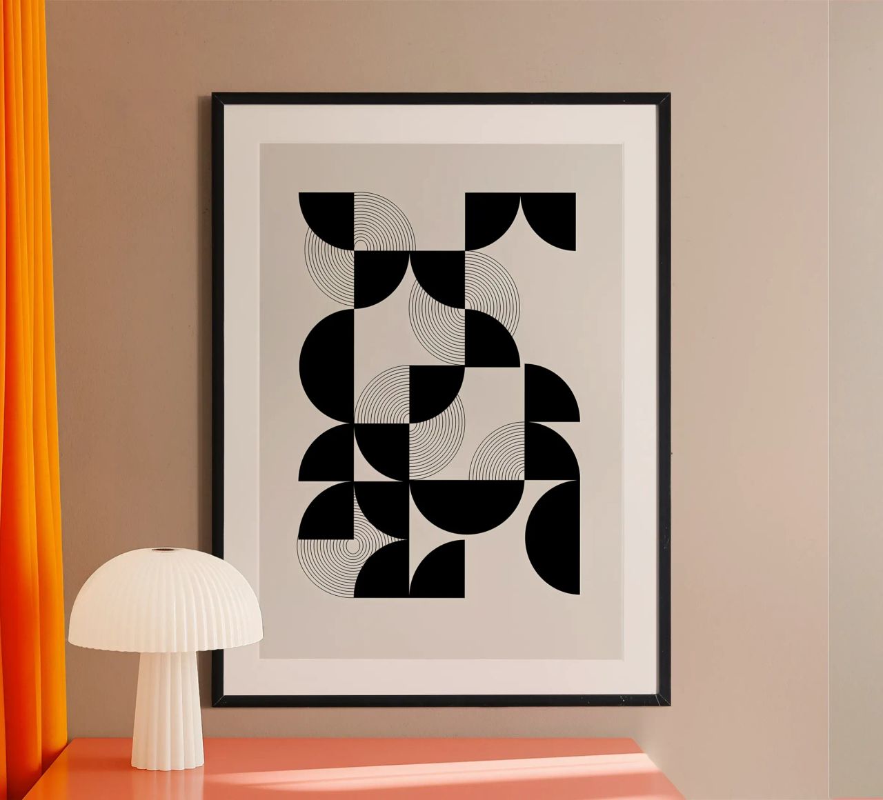 Geometrien Poster von Yeadon