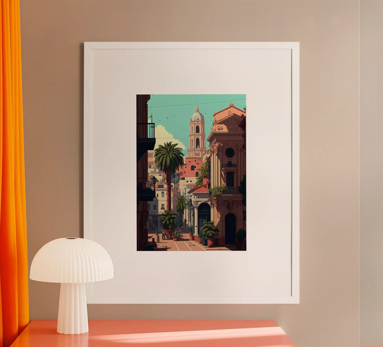 Murcia Pixel Art poster by Bernotas