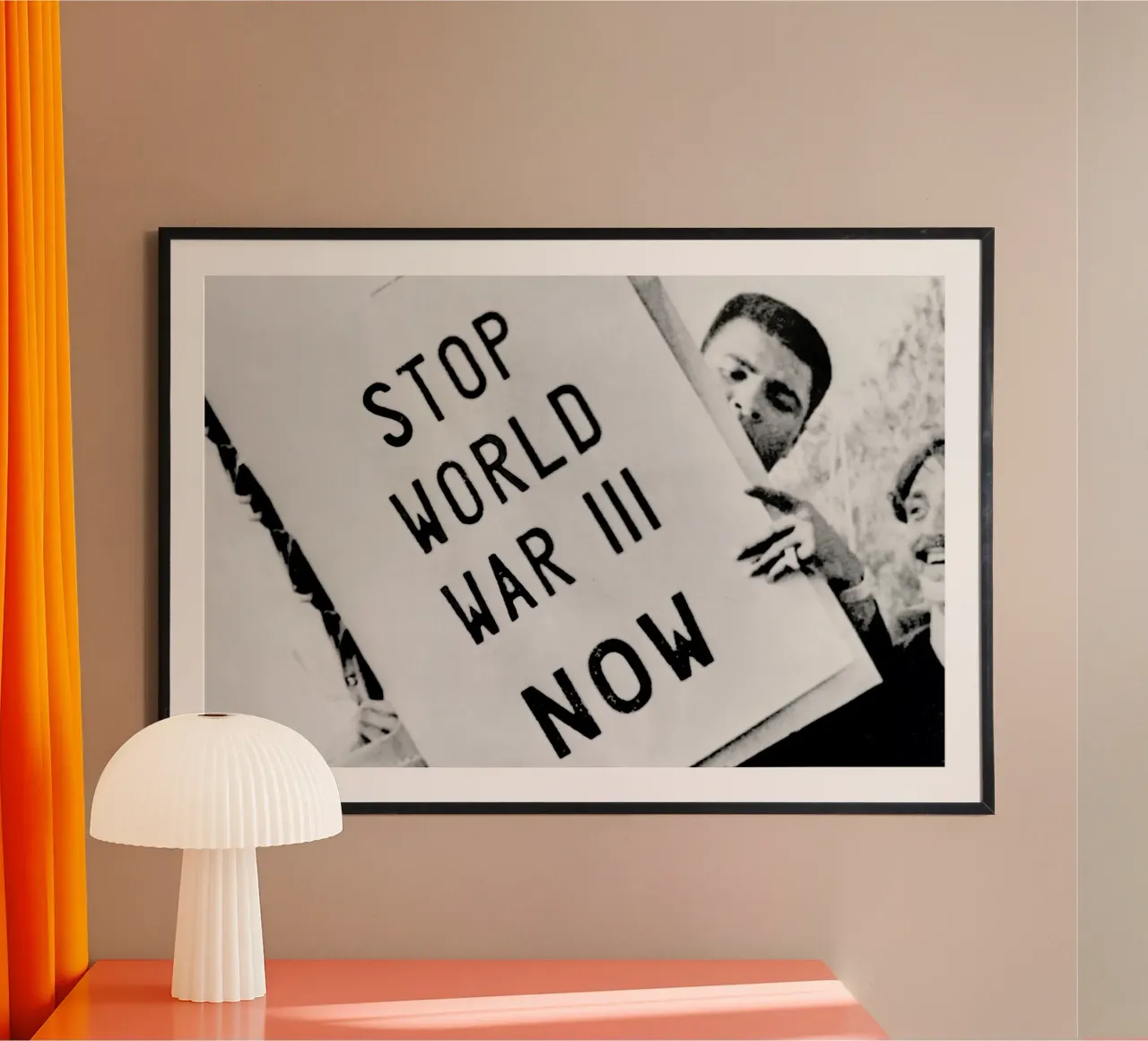 Cassius Clay/Muhammad Ali participates in anti-war demonstration carta hahnemühle da Gallery Print and Art Limited