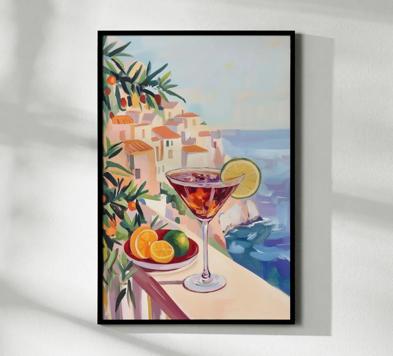 Cocktail costieri di lusso poster da Melloi Art Print