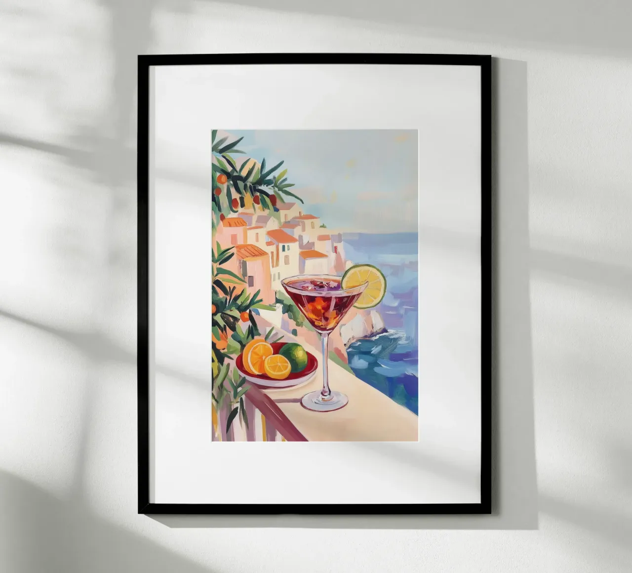 Cocktail costieri di lusso poster da Melloi Art Print
