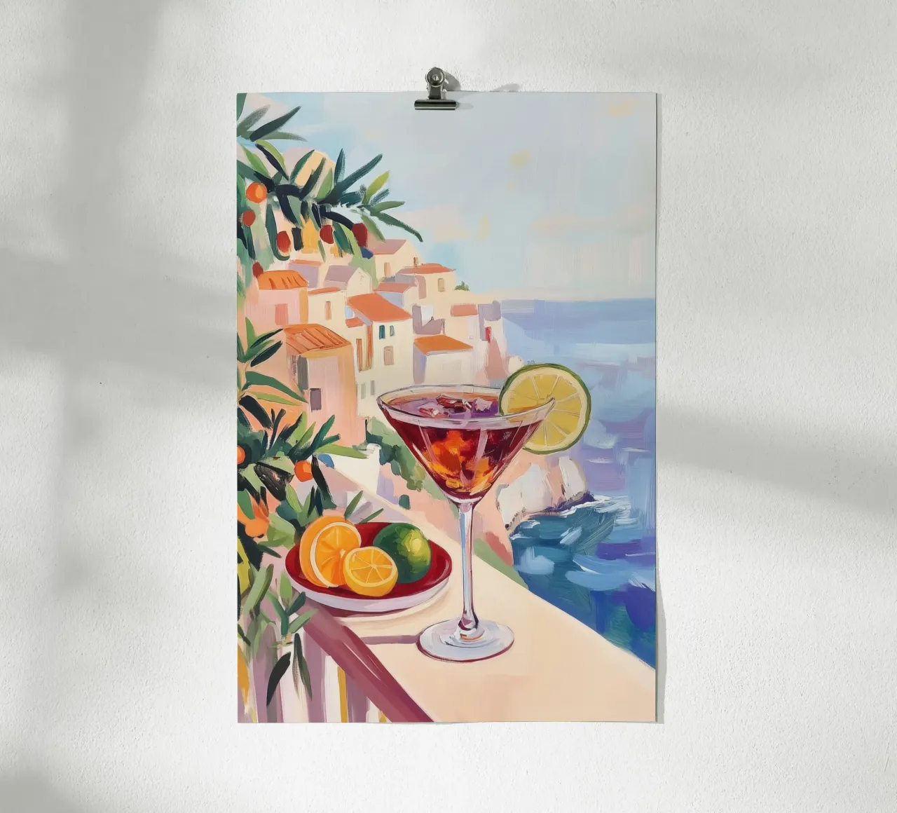 Cocktail costieri di lusso poster da Melloi Art Print