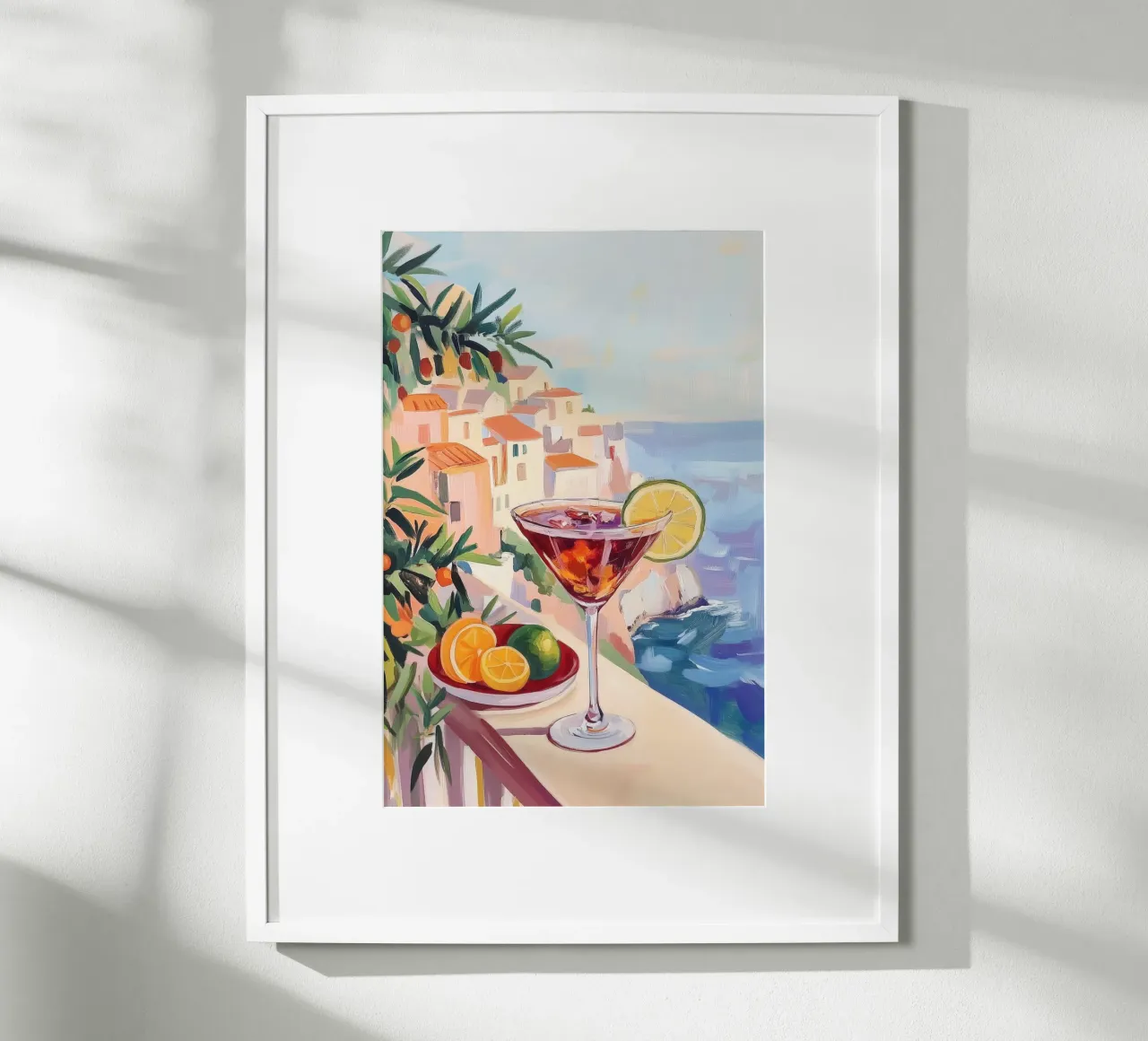 Cocktail costieri di lusso poster da Melloi Art Print
