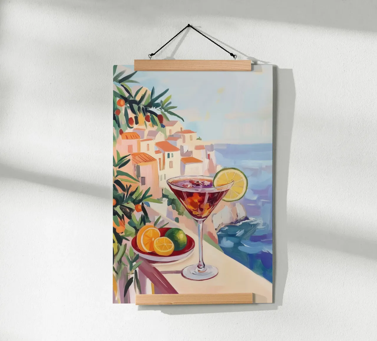 Cocktail costieri di lusso poster da Melloi Art Print