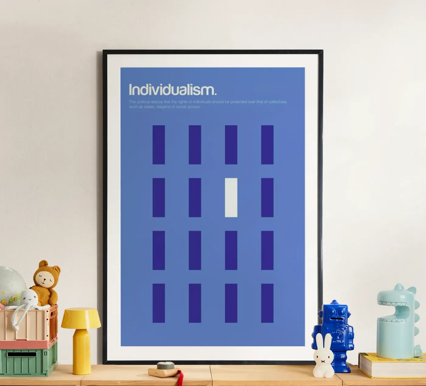 Individualism poster by Genís Carreras