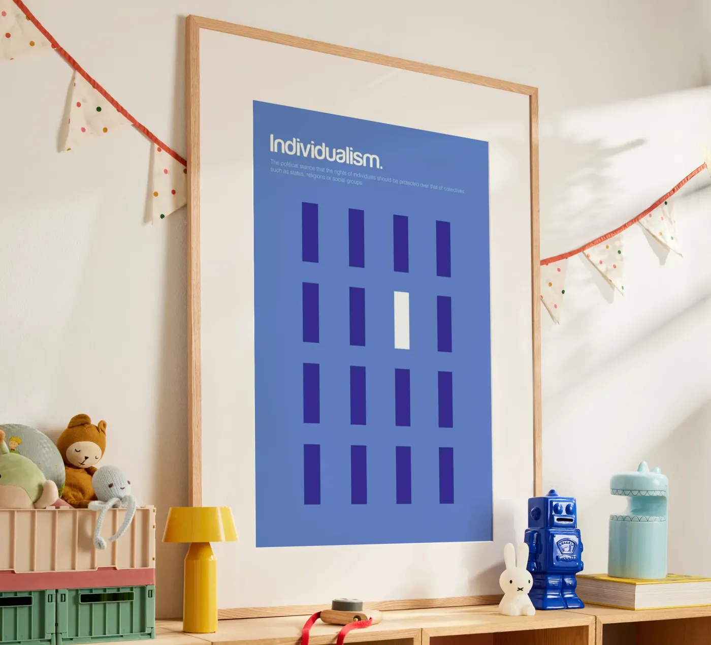 Individualism poster by Genís Carreras