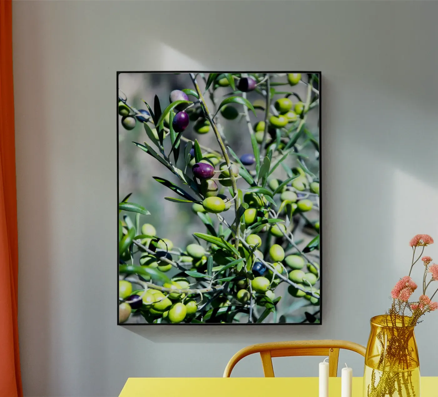 Olives Acryl-Glas von Teresa André