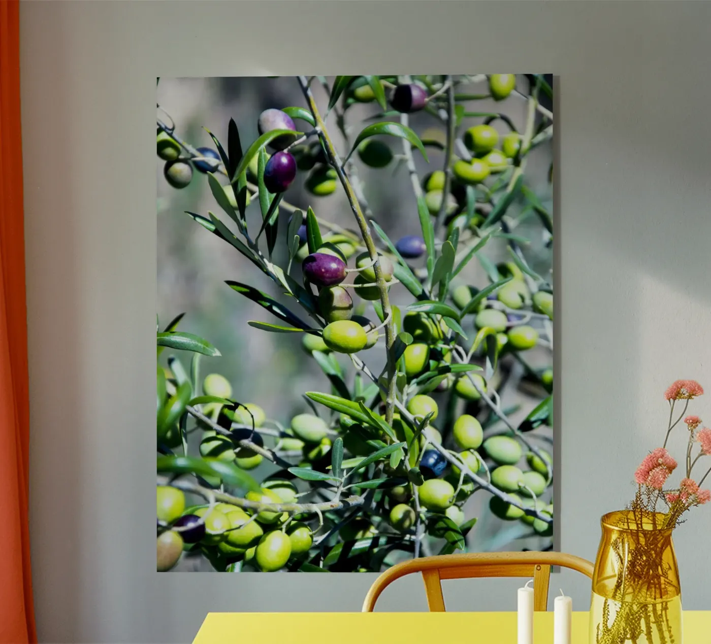 Olives Acryl-Glas von Teresa André