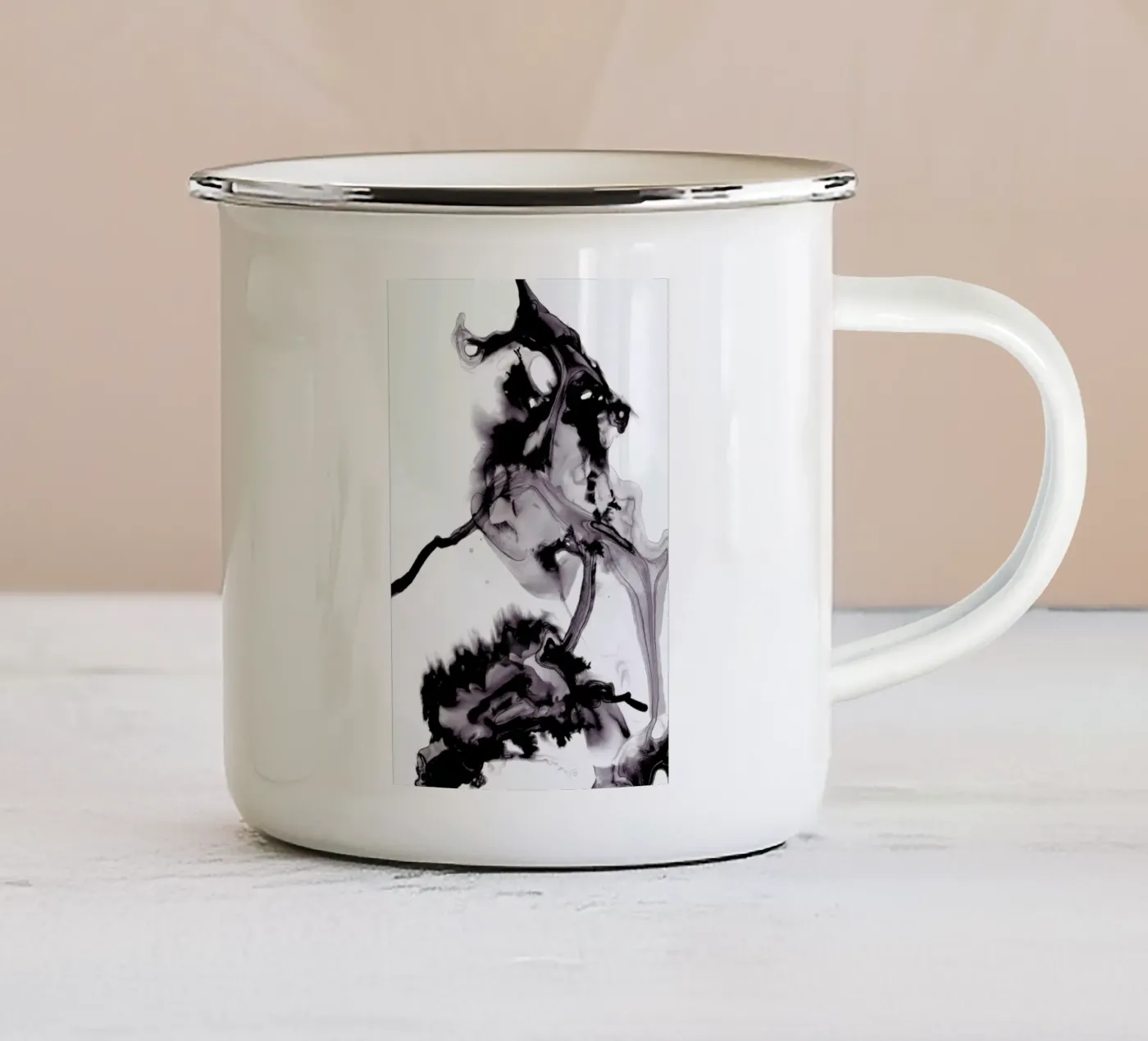 Float 03 enamel mug by Froilein Juno