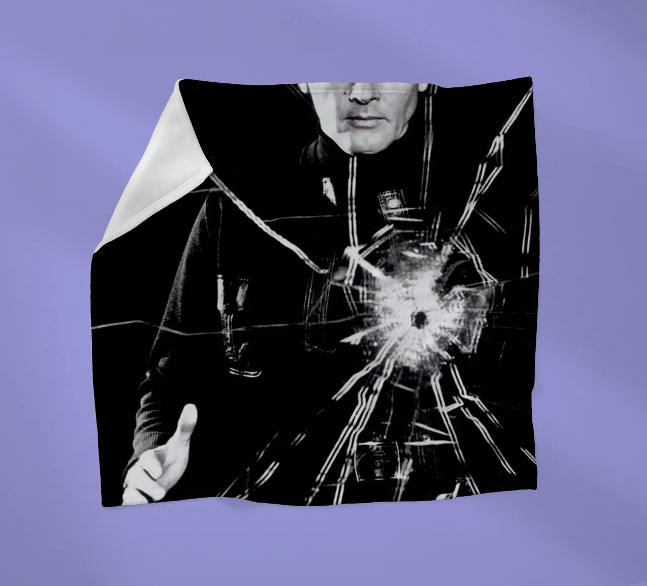 Roger Moore in  'Live and Let Die' coperta in pile da Gallery Print and Art Limited