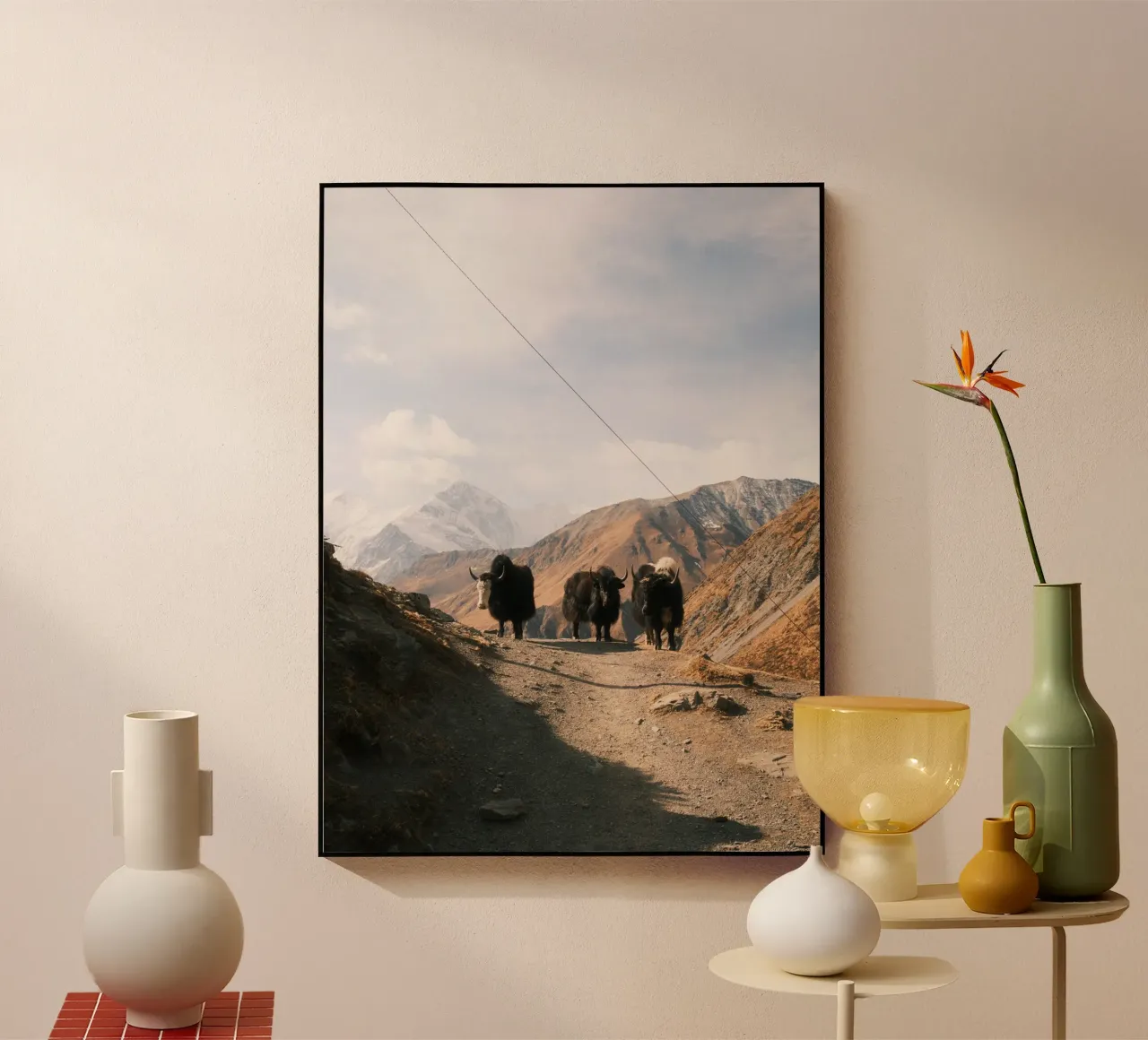 Yaks of the High Himalayas plexiglas de FujiPrints