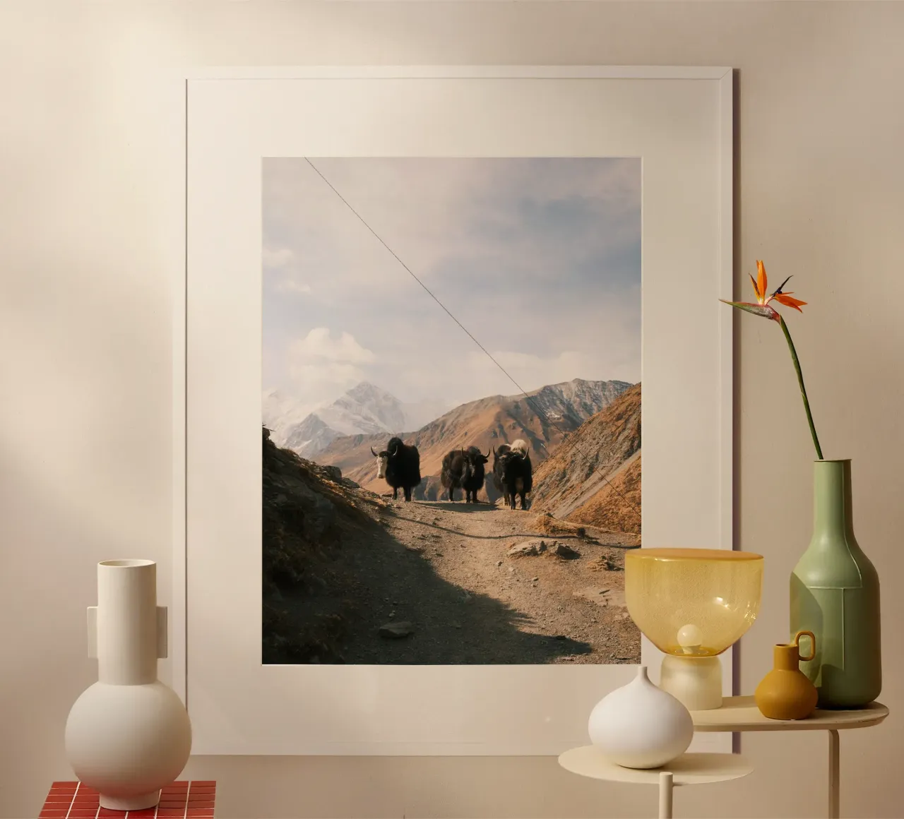 Yaks of the High Himalayas hahnemühle by FujiPrints