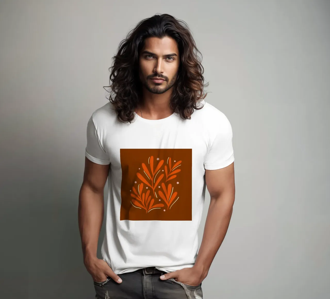 Rami ondulati e carini t-shirt da Wackapacka