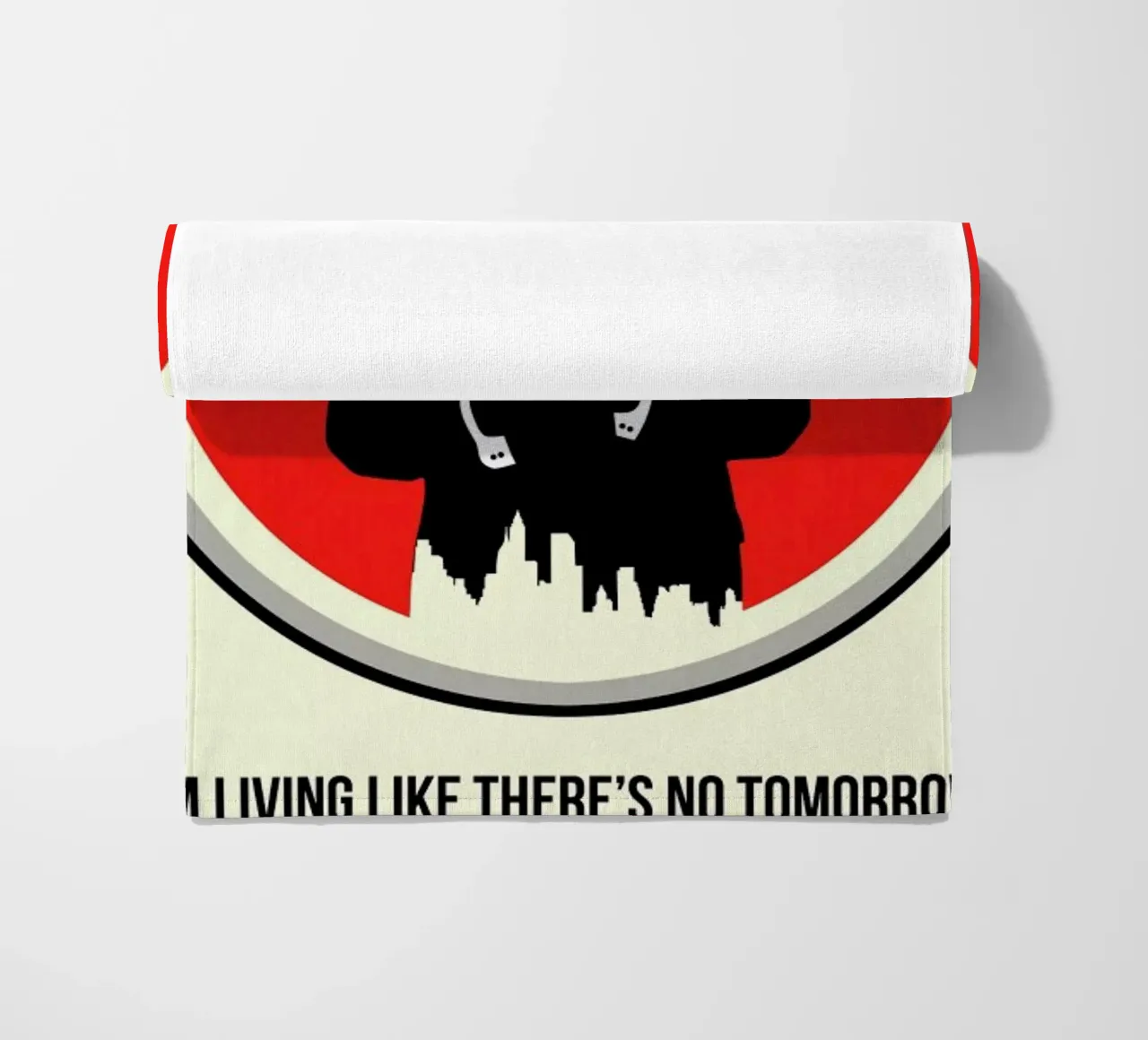 Draper Poster 2 beach towel by Naxart