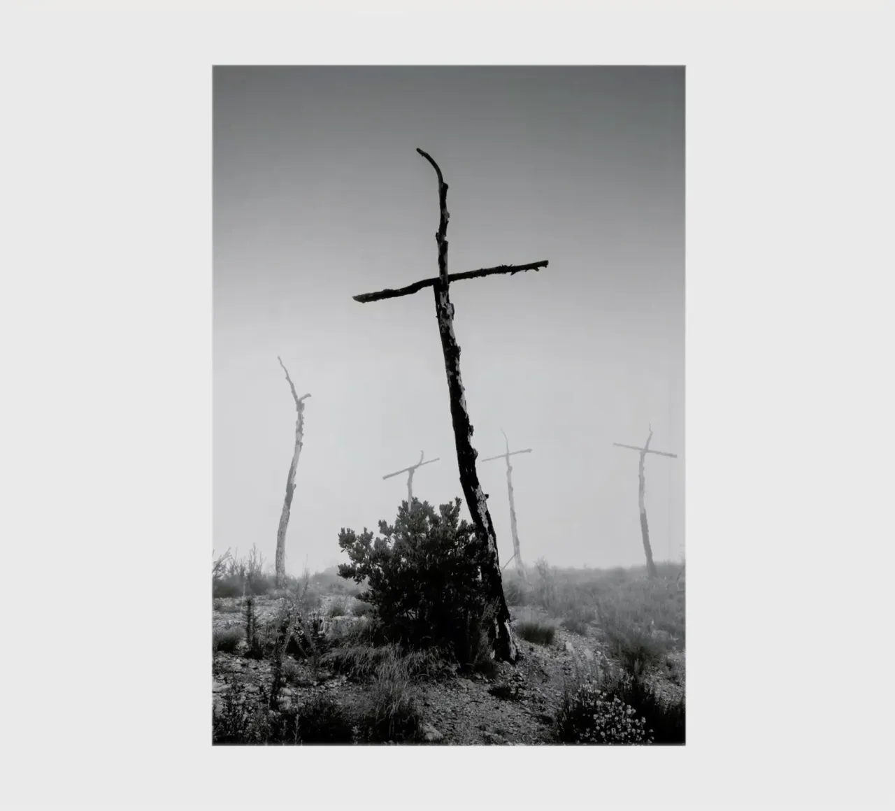 Forest of Crosses 4 notebook by Håggard Photography | Ronny Behnert