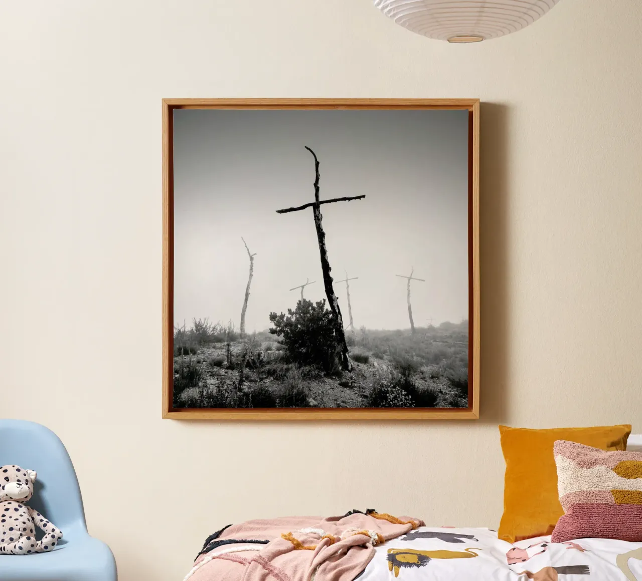 Forest of Crosses 4 canvas by Håggard Photography | Ronny Behnert